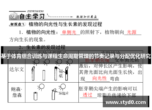 基于体育组合训练与课程生命周期管理的节奏记录与分配优化研究